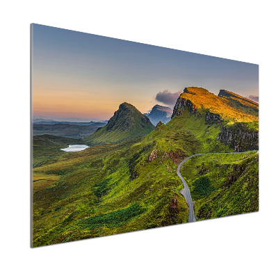 Küchen wandpaneel Schottisches Hochland