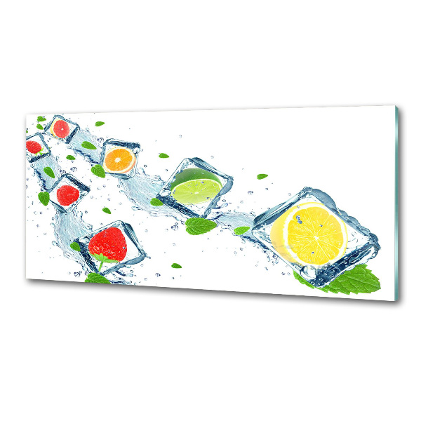 Platte für Küchenrückwand Fruchtwürfel