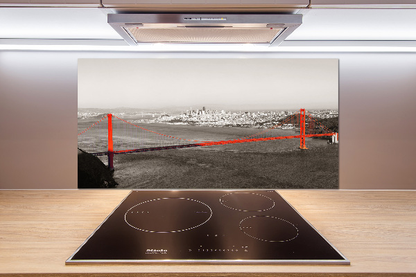 Küchen wandpaneel San Francisco Brücke