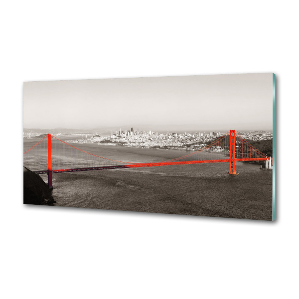 Küchen wandpaneel San Francisco Brücke