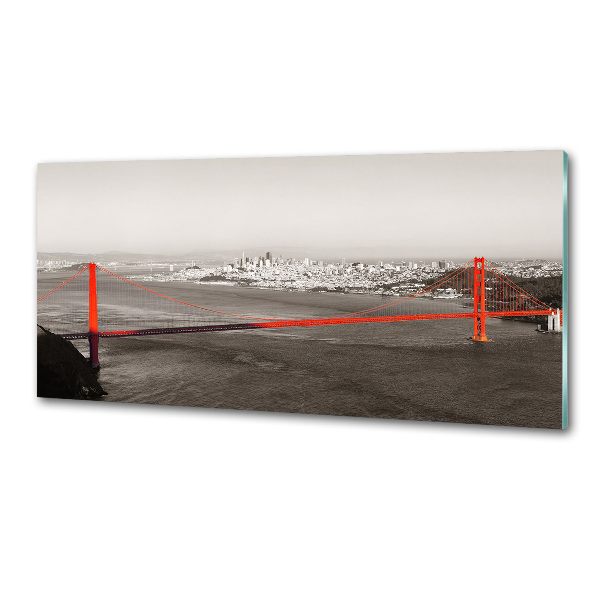Küchen wandpaneel San Francisco Brücke
