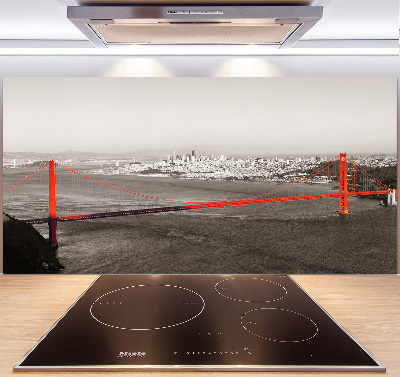 Küchen wandpaneel San Francisco Brücke