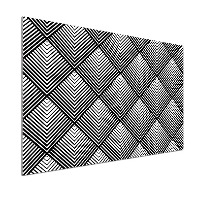 Glasrückwand für die küche Geometrischer Hintergrund