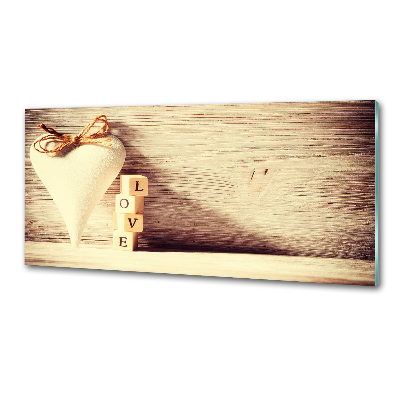 Küchen wandpaneel Liebe