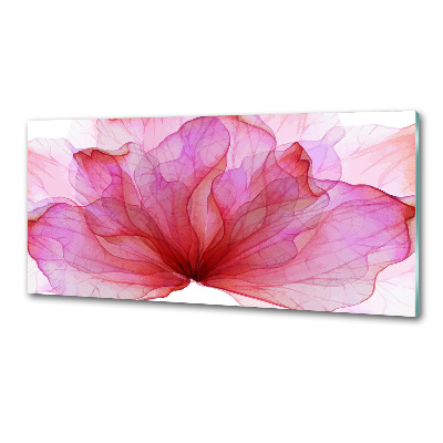 Platte für Küchenrückwand Rosa Blume
