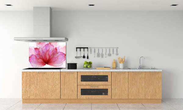 Platte für Küchenrückwand Rosa Blume