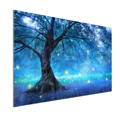 Platte für Küchenrückwand geheimnisvoller Wald