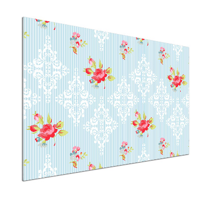 Küchen wandpaneel Rosen und Schmuck