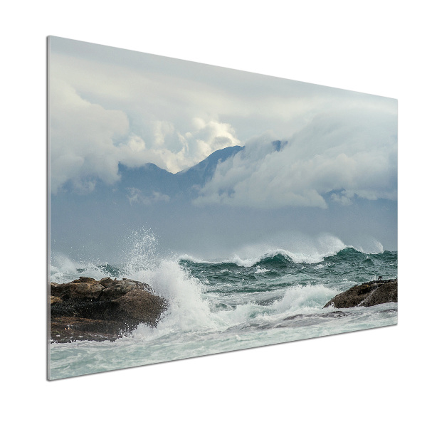 Platte für Küchenrückwand Rauhe See