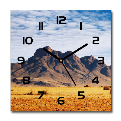 Wanduhr quadratisch Felsen in Namibia