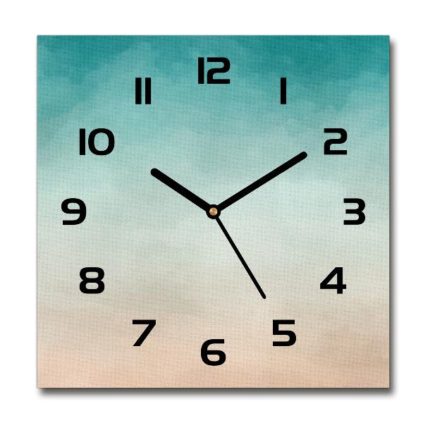 Wanduhr modern quadratisch Abstrakter Hintergrund