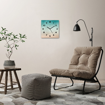 Wanduhr modern quadratisch Abstrakter Hintergrund