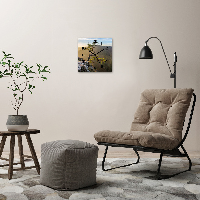 Wanduhr modern quadratisch Sokolica Pieniny