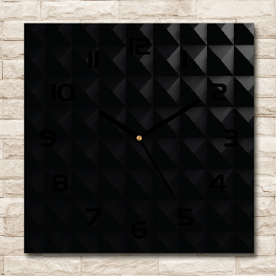Wanduhr quadratisch Abstrakter Hintergrund