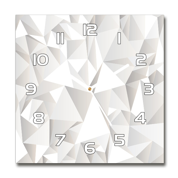 Wanduhr quadratisch Abstrakter Hintergrund