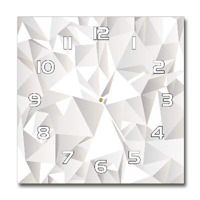 Wanduhr quadratisch Abstrakter Hintergrund