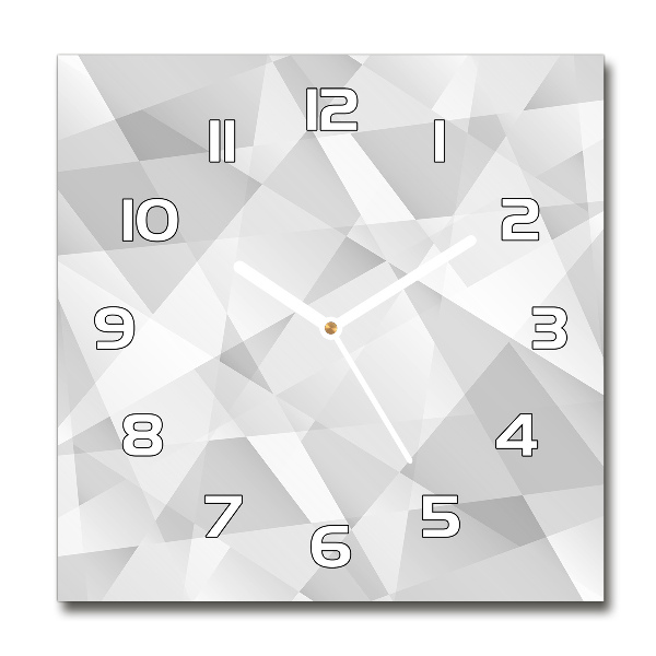 Wanduhr modern quadratisch Abstrakter Hintergrund