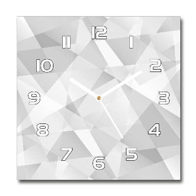 Wanduhr modern quadratisch Abstrakter Hintergrund