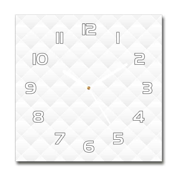 Wanduhr quadratisch Abstrakter Hintergrund