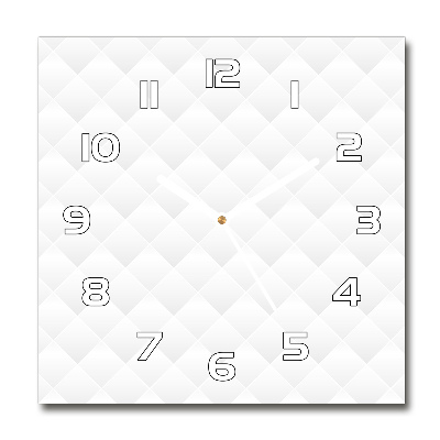 Wanduhr quadratisch Abstrakter Hintergrund