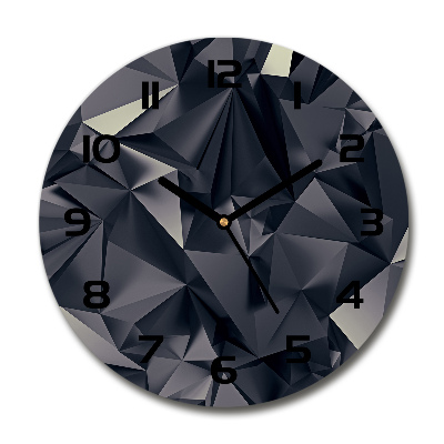 Wanduhr rund Abstrakter Hintergrund