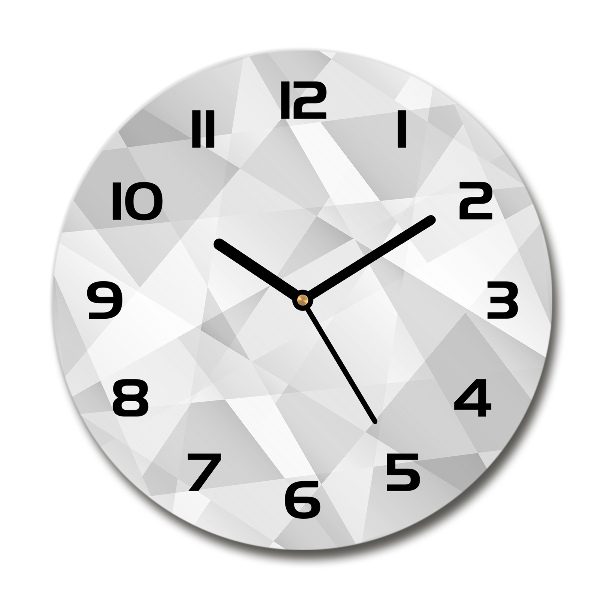 Wanduhr rund Abstrakter Hintergrund