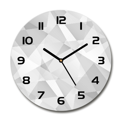 Wanduhr rund Abstrakter Hintergrund