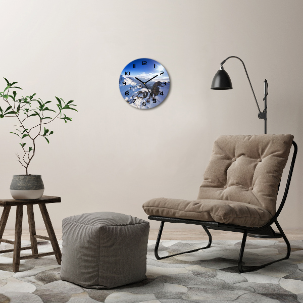 Wanduhr rund Tatra-Gipfel