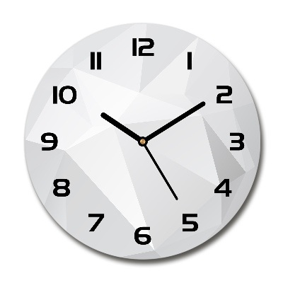 Wanduhr rund Abstrakter Hintergrund