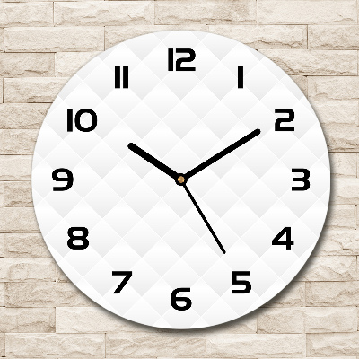 Wanduhr glas rund Abstrakter Hintergrund