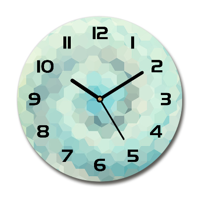 Wanduhr rund Abstrakter Hintergrund