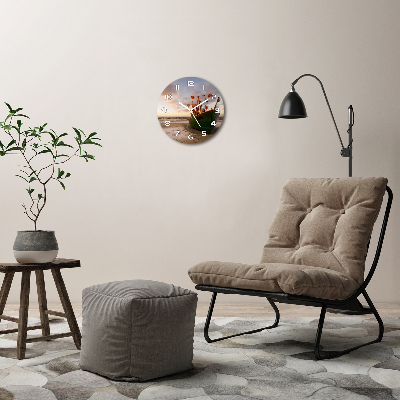 Wanduhr rund Fischerbootstrand