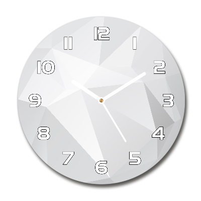 Wanduhr rund Abstrakter Hintergrund