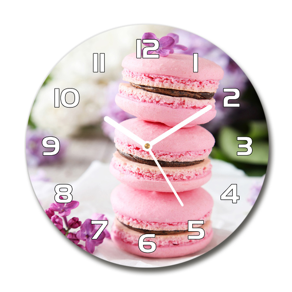 Wanduhr rund Cookies