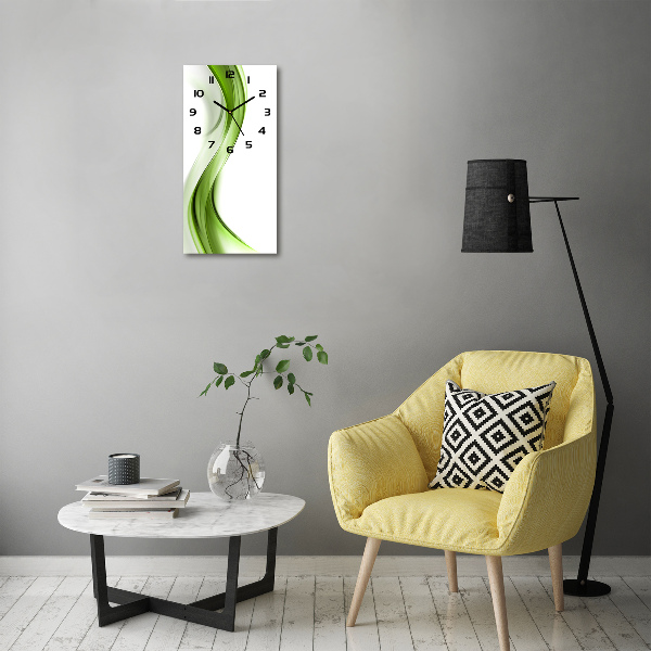 Moderne wanduhr Abstrakte Welle