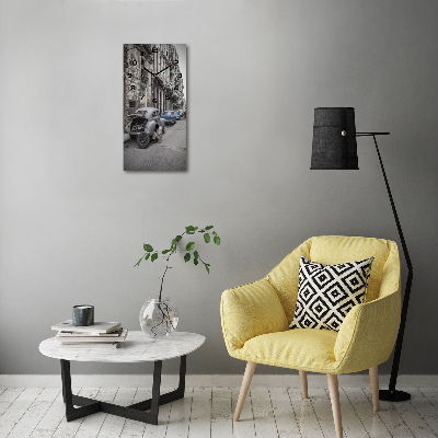 Moderne wanduhr Havanna