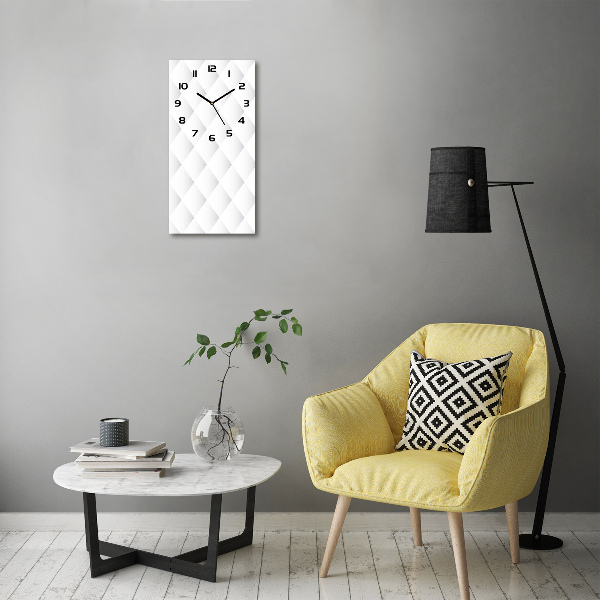 Wanduhr Quadratischer Hintergrund