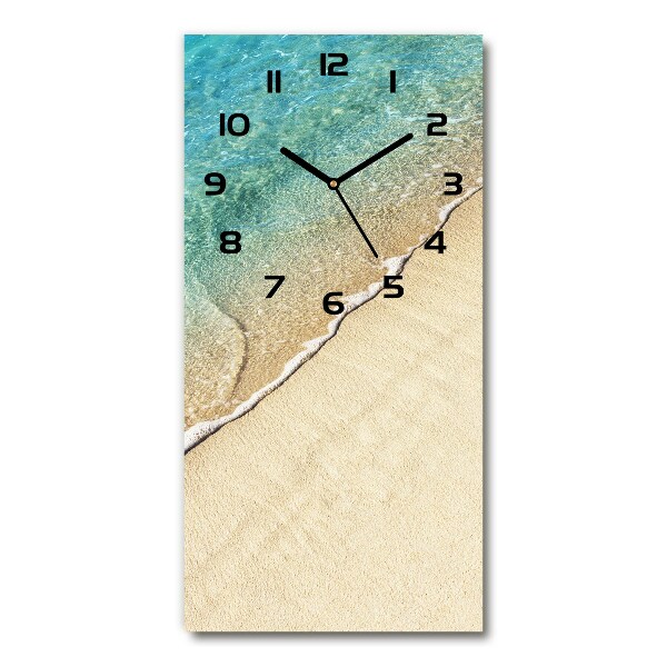 Wanduhr Meereswelle