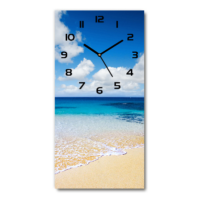 Wanduhr Tropischer Strand