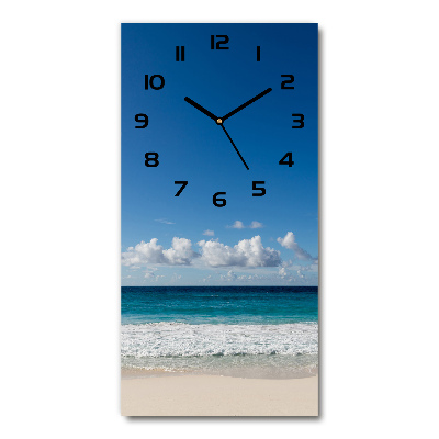 Wanduhr Tropischer Strand