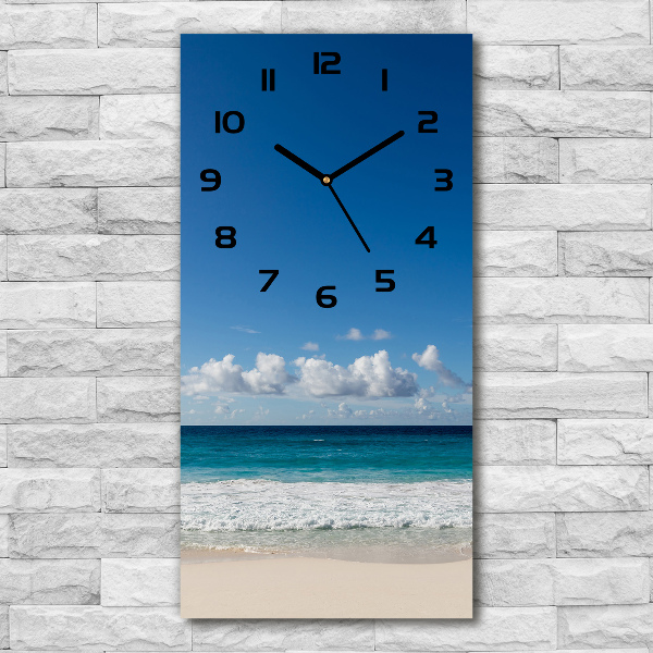 Wanduhr Tropischer Strand