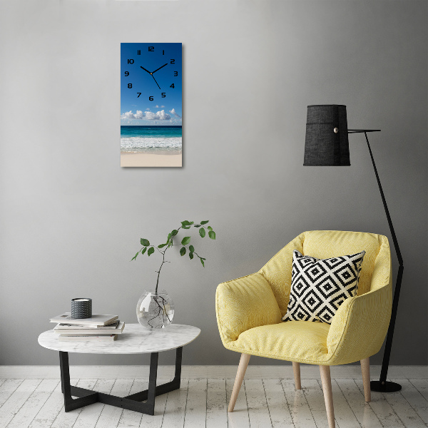 Wanduhr Tropischer Strand