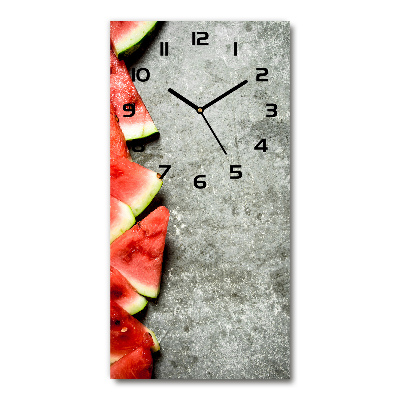 Wanduhr Wassermelone