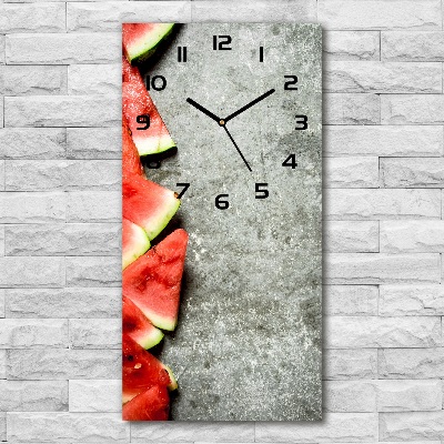Wanduhr Wassermelone