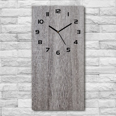 Moderne wanduhr Holz