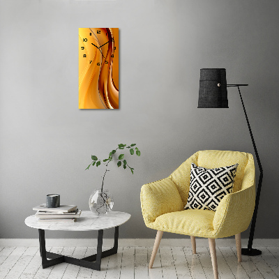 Wanduhr Abstrakte Welle