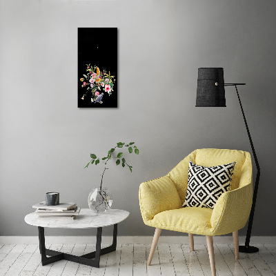 Moderne wanduhr Hawaiianisches Muster