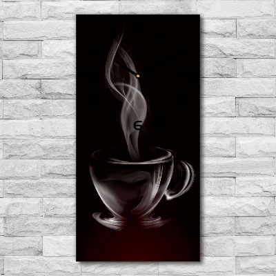 Wanduhr Aromatischer Kaffee