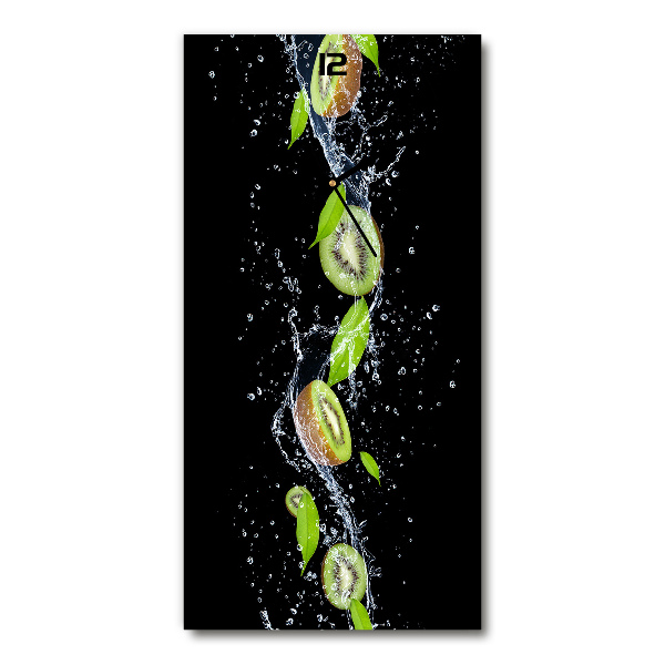 Moderne wanduhr Kiwi