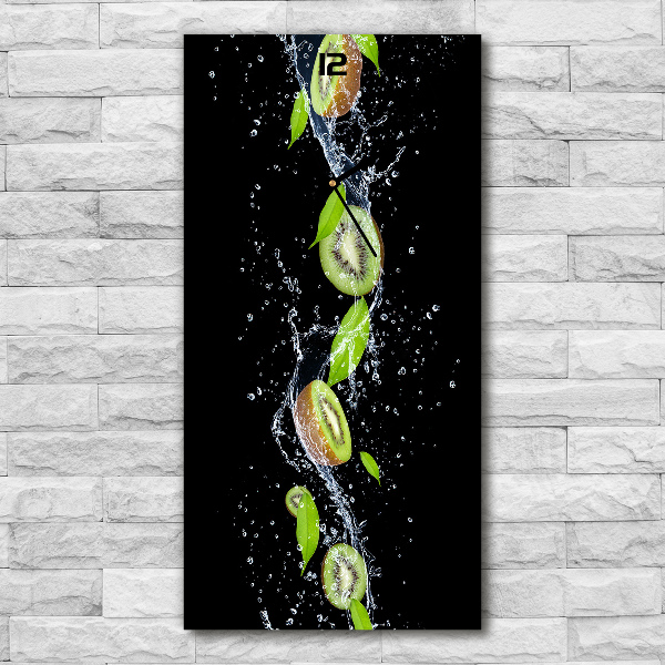 Moderne wanduhr Kiwi